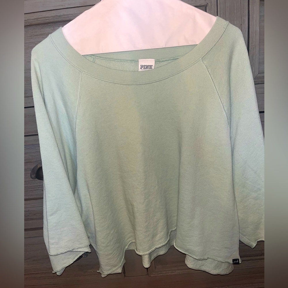 💚Green (light) VS PINK Flow Top.